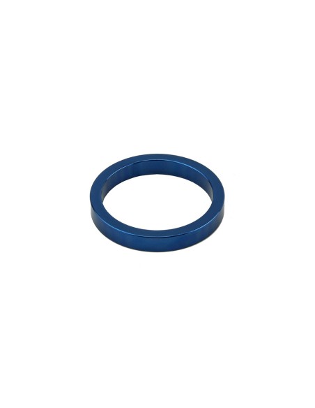 Headset Alloy Spacer 5mm x 1-1/8 Blue.